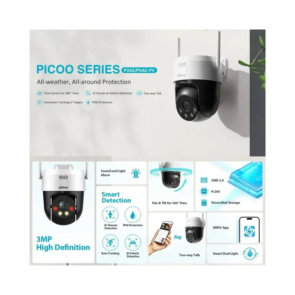 DAHUA kamera PICOO A2 3MP