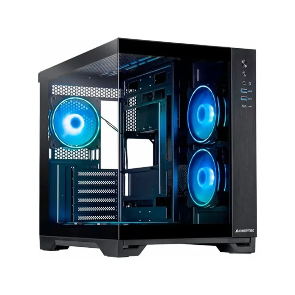 Premium PC Case Visio GM-30B-TG-OP Chieftec 4