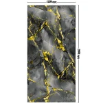 pvc-panel-black-gray-golden-embellishments