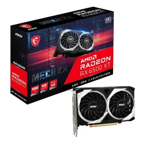 Redeon-RX-6500-XT-4GB-MSI-GDDR6-PCIE-4.0