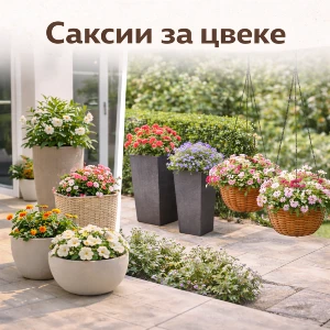 Саксии за цвеќе