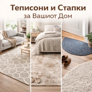 Теписони и Стапки за Вашиот Дом