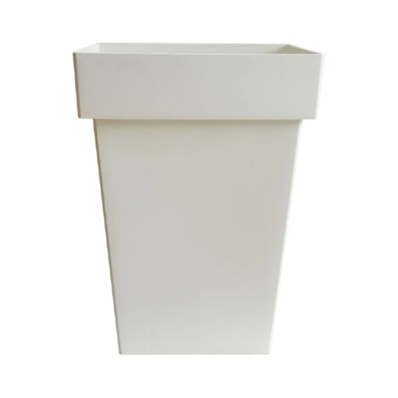 saksija za cvekje melrouz kocka bela golema