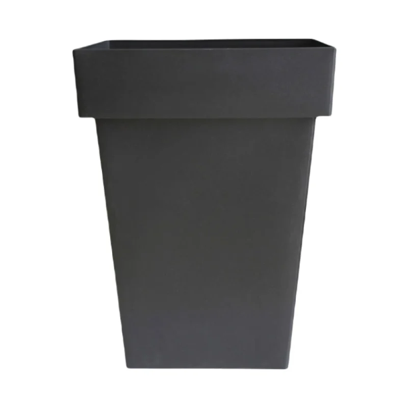 saksija za cvekje melrouz kocka crna golema