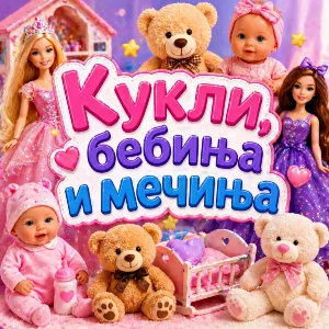 Кукли, бебиња и мечиња