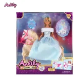 snezhna princeza so konj