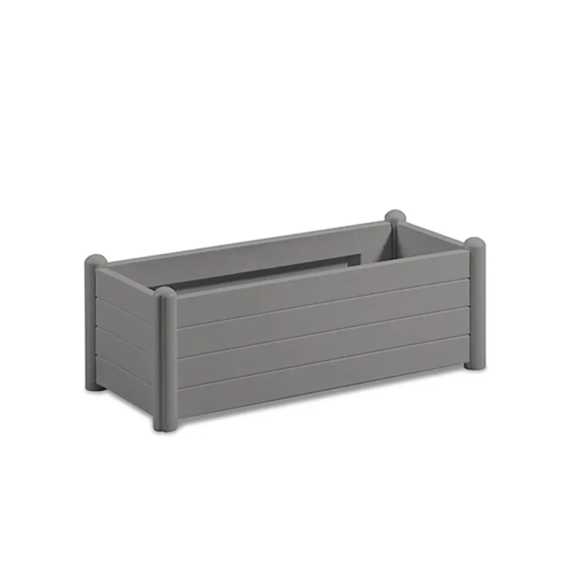 saksija-za-cveke FIORIERA ITALIA planter with elegant wood effect finish. Large outdoor planter with 80L capacity, suitable for terraces, balconies and gardens.